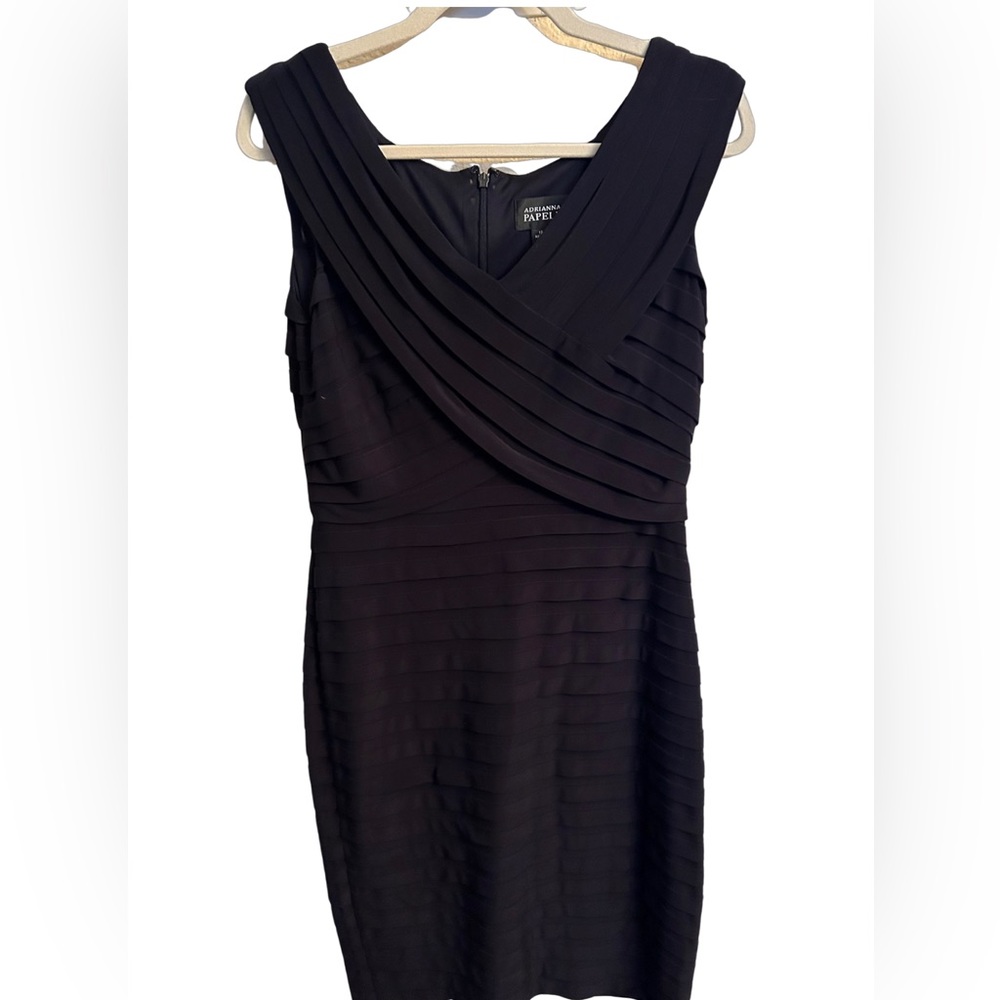 Adrianna Papell Black Dress